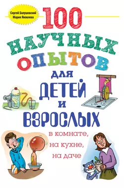 100 научных опытов для детей и взрослых в комнате, на кухне и на даче, Сергей Болушевский