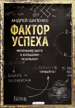 Фактор успеха. Маленькие шаги к большому результату, Андрей Шапенко