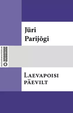 Laevapoisi päevilt, Jüri Parijõgi