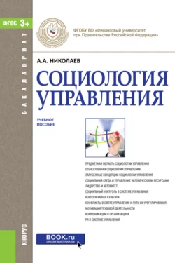 Социология управления. (Бакалавриат). Учебное пособие. Александр Николаев