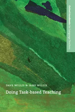 Doing Task-Based Teaching, David Willis