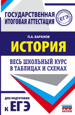 История России. Весь школьный курс в таблицах и схемах для подготовки к ЕГЭ, Петр Баранов