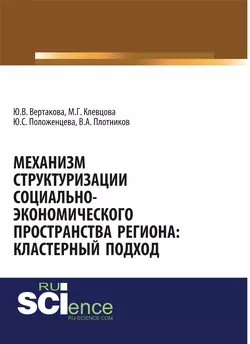 Механизм структуризации социально-экономического пространства региона: кластерный подход, Юлия Вертакова