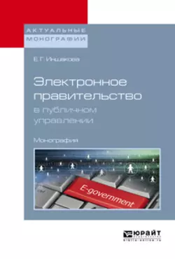 Электронное правительство в публичном управлении. Монография, Екатерина Иншакова