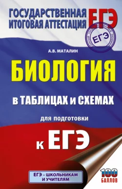 ЕГЭ. Биология в таблицах и схемах для подготовки к ЕГЭ Андрей Маталин