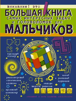 Большая книга самых интересных задач и головоломок для мальчиков, Андрей Ядловский