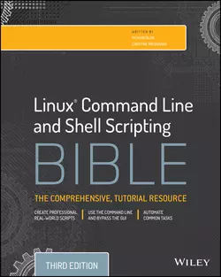 Linux Command Line and Shell Scripting Bible Christine Bresnahan и Richard Blum