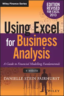 Using Excel for Business Analysis, Danielle Stein Fairhurst