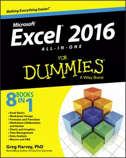 Excel 2016 All-in-One For Dummies Greg Harvey