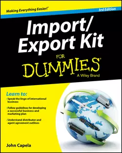 Import / Export Kit For Dummies, John Capela