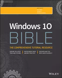 Windows 10 Bible, Jeffrey R. Shapiro