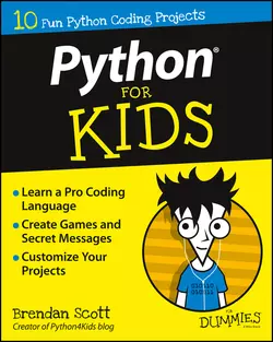 Python For Kids For Dummies, Brendan Scott