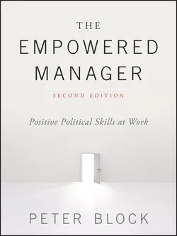 The Empowered Manager, Peter Block