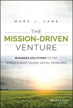 The Mission-Driven Venture Marc J. Lane