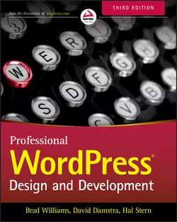 Professional WordPress. Design and Development Brad Williams и Hal Stern