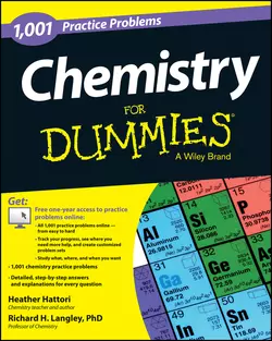 Chemistry: 1,001 Practice Problems For Dummies (+ Free Online Practice), Heather Hattori