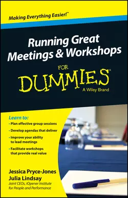 Running Great Meetings and Workshops For Dummies, Jessica Pryce-Jones