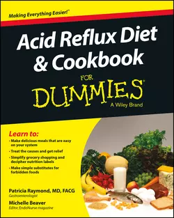 Acid Reflux Diet and Cookbook For Dummies, Patricia Raymond