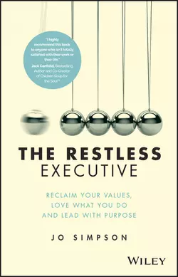 The Restless Executive. Reclaim your values, love what you do and lead with purpose, Jo Simpson