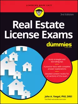 Real Estate License Exams For Dummies, John Yoegel