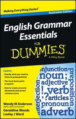 English Grammar Essentials For Dummies - Australia, Geraldine Woods