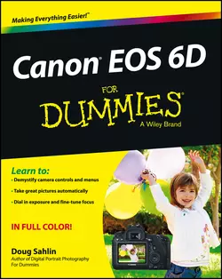 Canon EOS 6D For Dummies Doug Sahlin