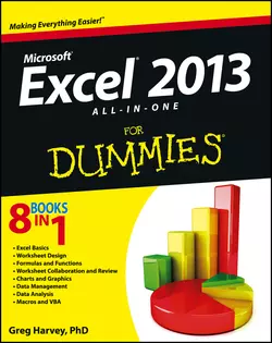 Excel 2013 All-in-One For Dummies, Greg Harvey