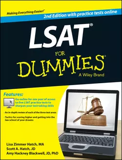 LSAT For Dummies (with Free Online Practice Tests), Amy Blackwell