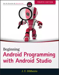 Beginning Android Programming with Android Studio, Jerome DiMarzio