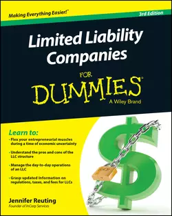 Limited Liability Companies For Dummies, Jennifer Reuting