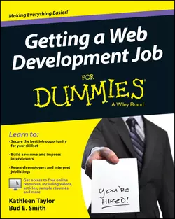 Getting a Web Development Job For Dummies, Kathleen Taylor