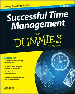 Successful Time Management For Dummies Dirk Zeller