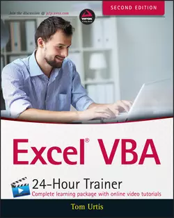 Excel VBA 24-Hour Trainer Tom Urtis