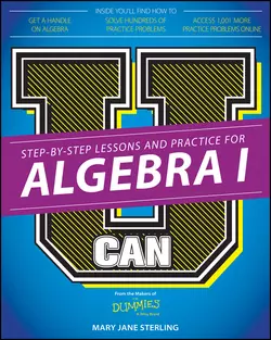 U Can: Algebra I For Dummies Mary Jane Sterling