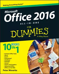 Office 2016 All-In-One For Dummies Peter Weverka