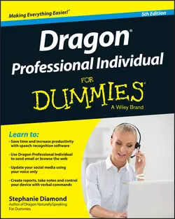 Dragon Professional Individual For Dummies Stephanie Diamond