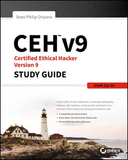 CEH v9. Certified Ethical Hacker Version 9 Study Guide, Sean-Philip Oriyano