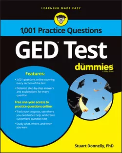 1,001 GED Practice Questions For Dummies, Stuart Donnelly