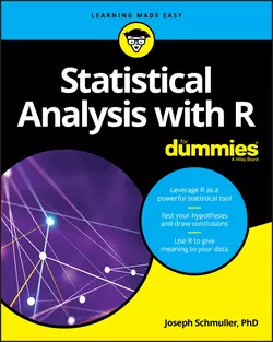 Statistical Analysis with R For Dummies, Joseph Schmuller