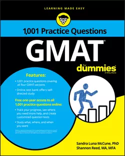 1,001 GMAT Practice Questions For Dummies, Shannon Reed