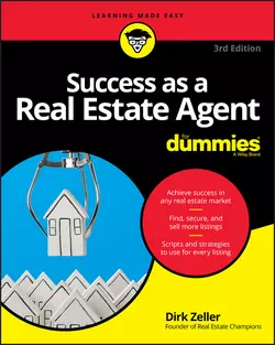 Success as a Real Estate Agent For Dummies, Dirk Zeller