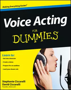 Voice Acting For Dummies, David Ciccarelli