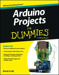 Arduino Projects For Dummies Brock Craft