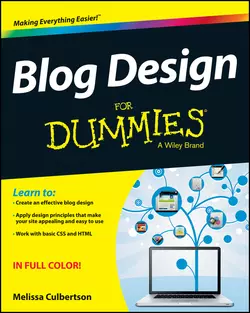 Blog Design For Dummies, Melissa Culbertson