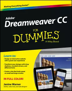 Dreamweaver CC For Dummies Janine Warner