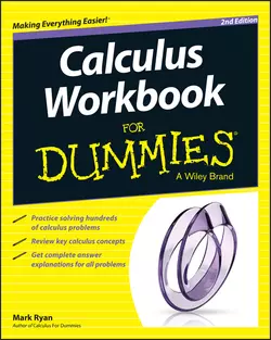 Calculus Workbook For Dummies Mark Ryan