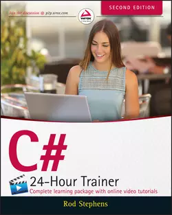 C# 24-Hour Trainer Rod Stephens