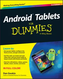 Android Tablets For Dummies, Dan Gookin