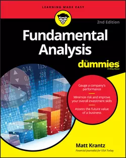 Fundamental Analysis For Dummies, Matt Krantz