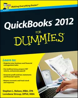 QuickBooks 2012 For Dummies, Loredana Stroup